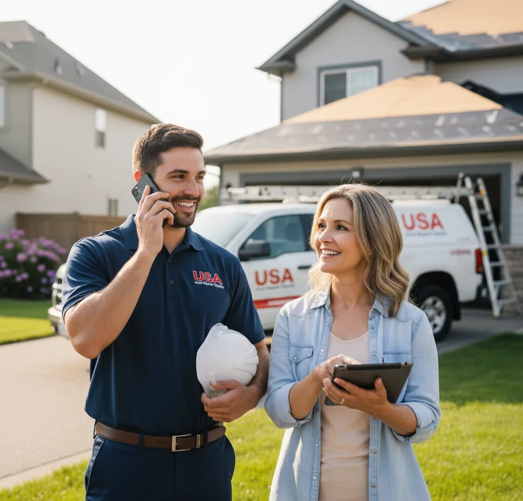 USA Roof Repair Experts customer support in California